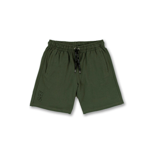 Outline Jogger Shorts - Olive