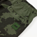 Tie Dye Jogger Shorts - Olive
