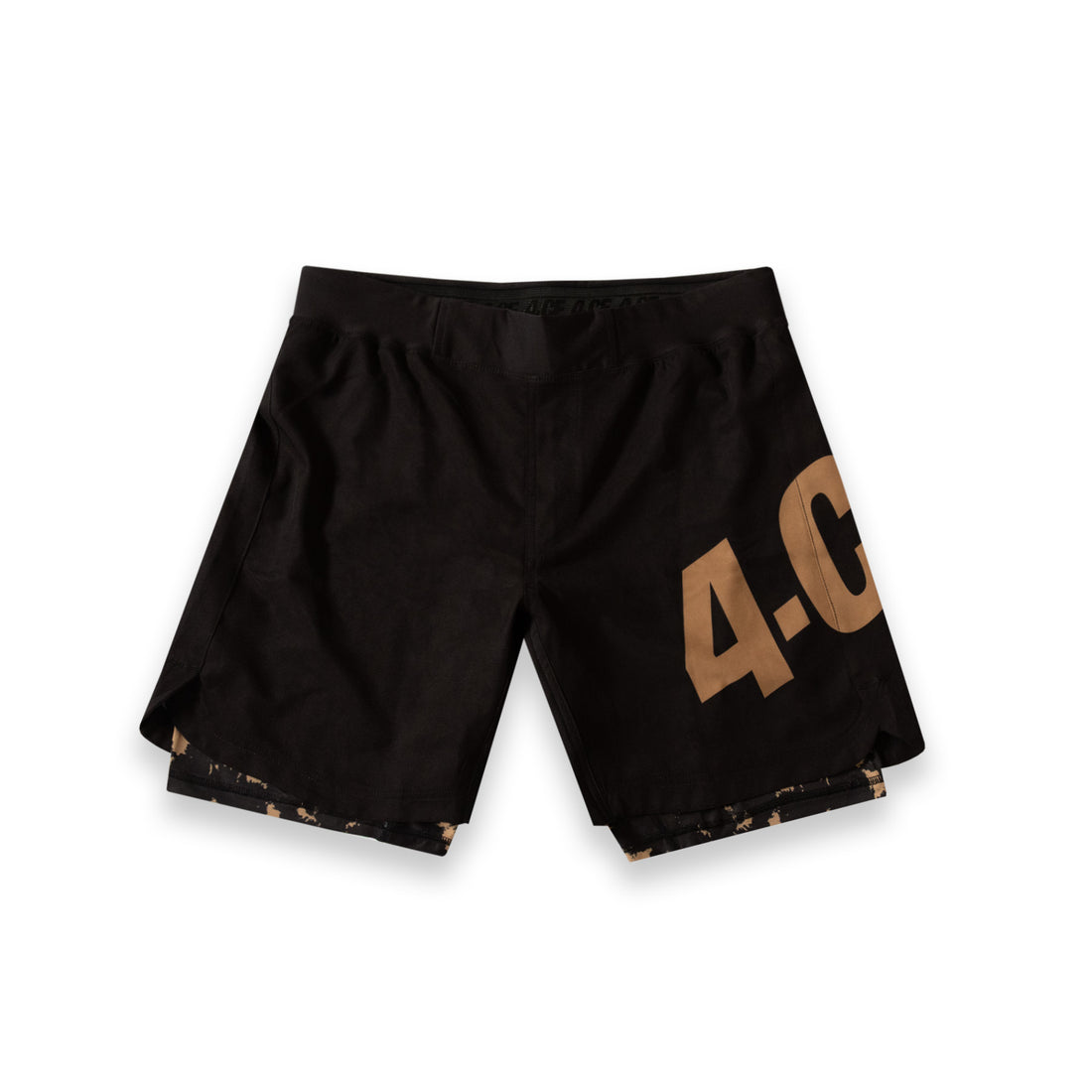 Ranked Hybrid Short - Brown/Tie Dye