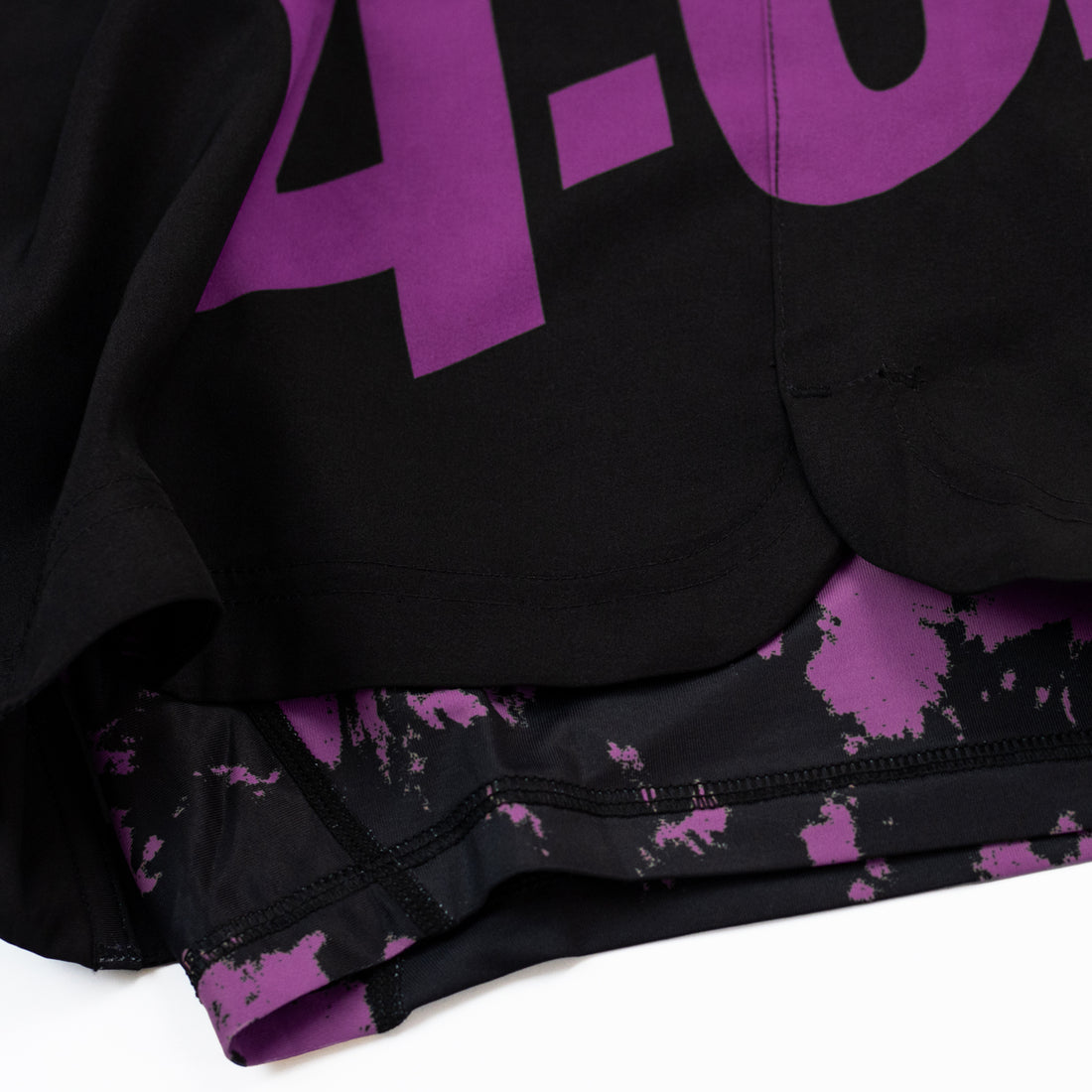 Ranked Hybrid Short - Purple/Tie Dye