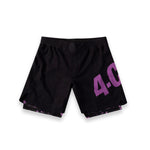 Ranked Hybrid Short - Purple/Tie Dye