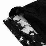 Ranked Hybrid Short - Black/White/Tie Dye