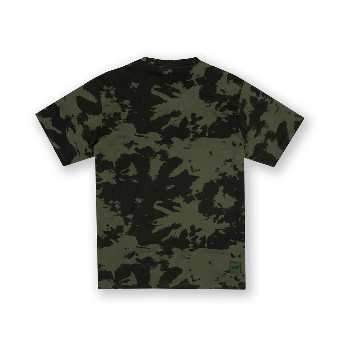 Tie Dye T Shirt - Olive