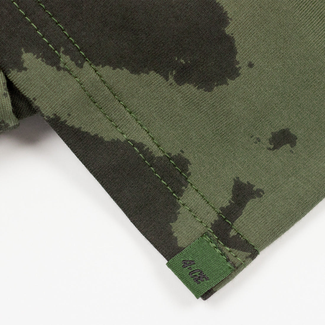 Tie Dye T Shirt - Olive