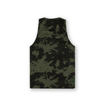 Tie Dye Vest - Olive