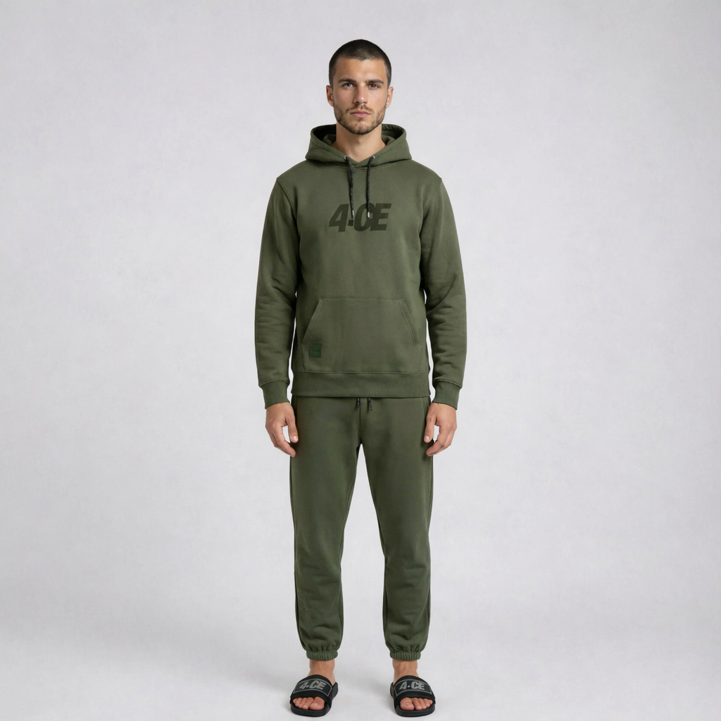 Logo Hoody - Olive
