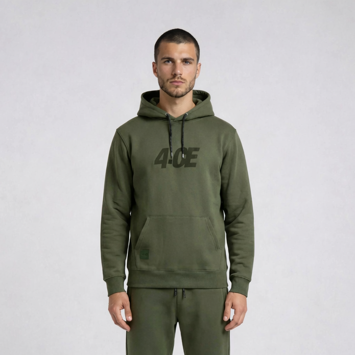 Logo Hoody - Olive