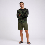 Tie Dye Sweatshirt - Olive
