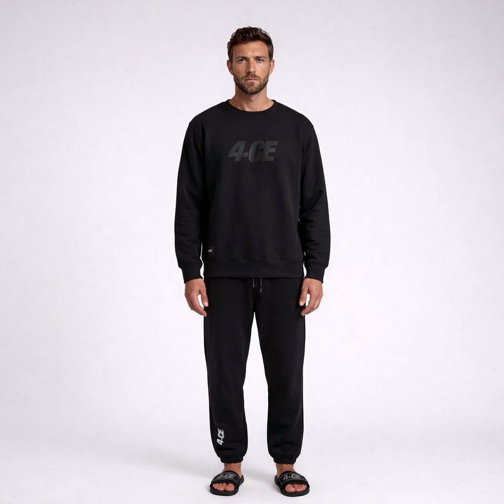 Stealth Logo Sweatshirt - Black