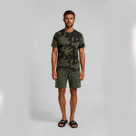 Tie Dye T Shirt - Olive
