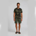 Tie Dye T Shirt - Olive
