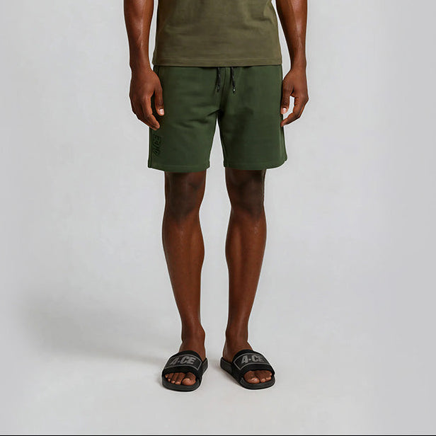 Outline Jogger Shorts - Olive