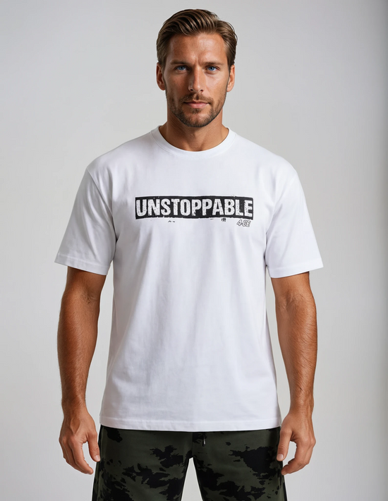 Unstoppable T Shirt - White
