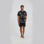 Hybrid Short - Black/Tie Dye