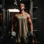 Logo Vest - Olive