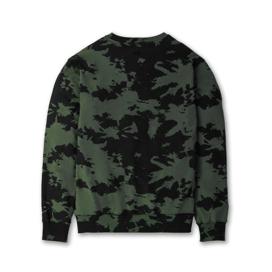 Tie Dye Sweatshirt - Olive