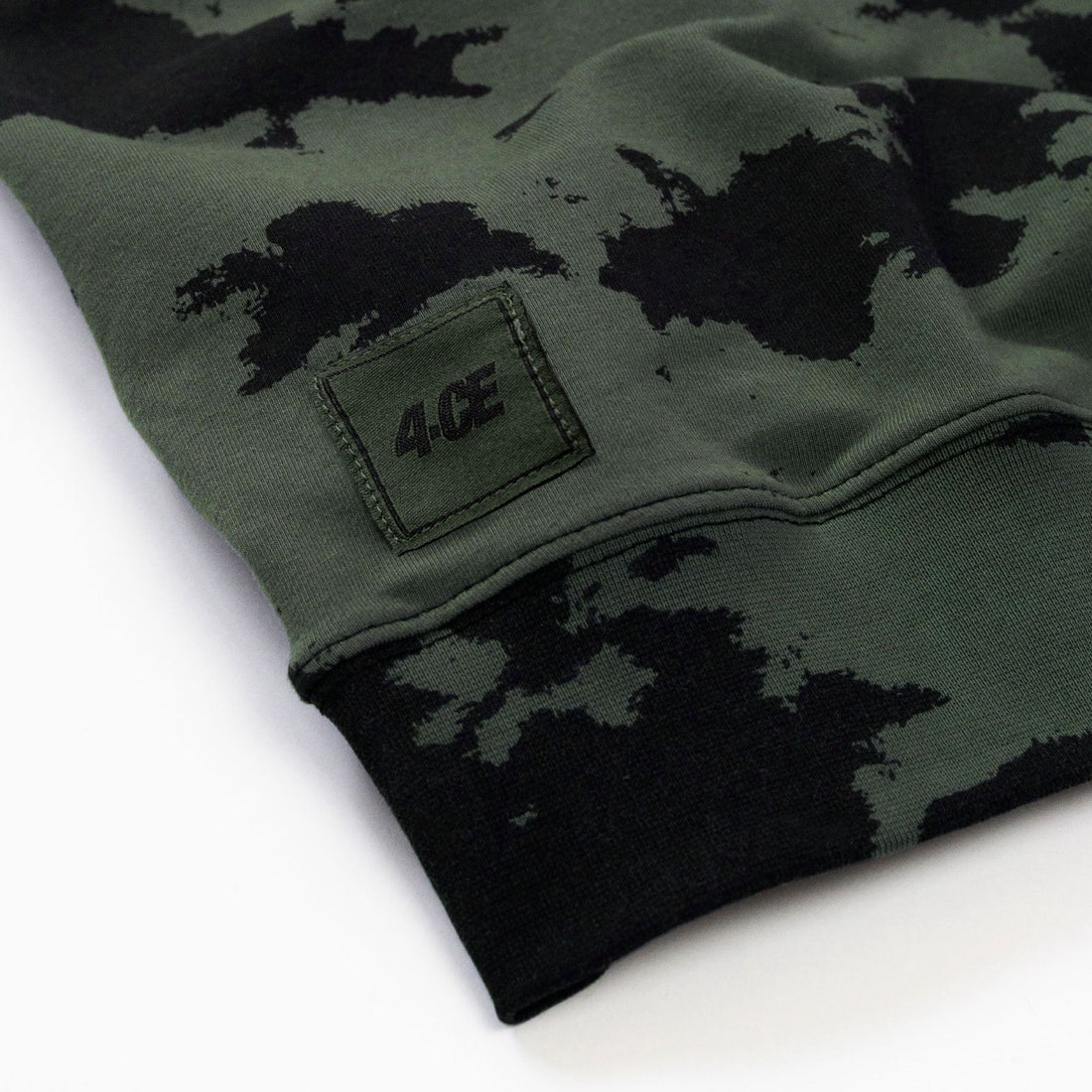 Tie Dye Sweatshirt - Olive