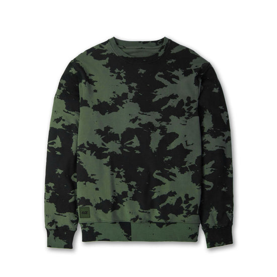 Tie Dye Sweatshirt - Olive