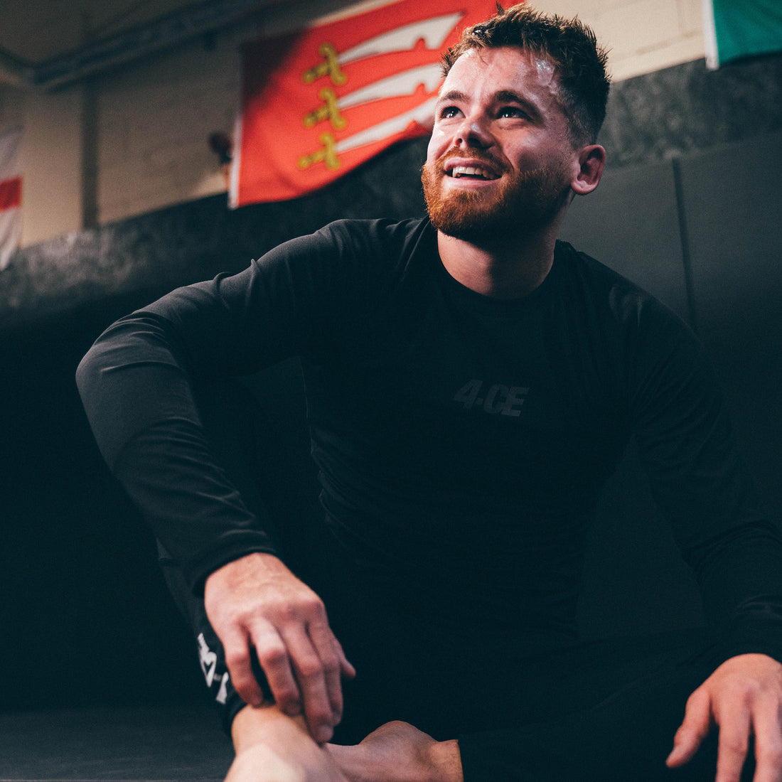 Stealth Long Sleeve Rash Guard - Black