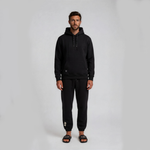 Embossed Heavyweight Hoody - Black