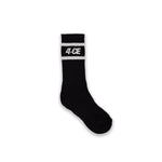 4CE Crew Sock - Black