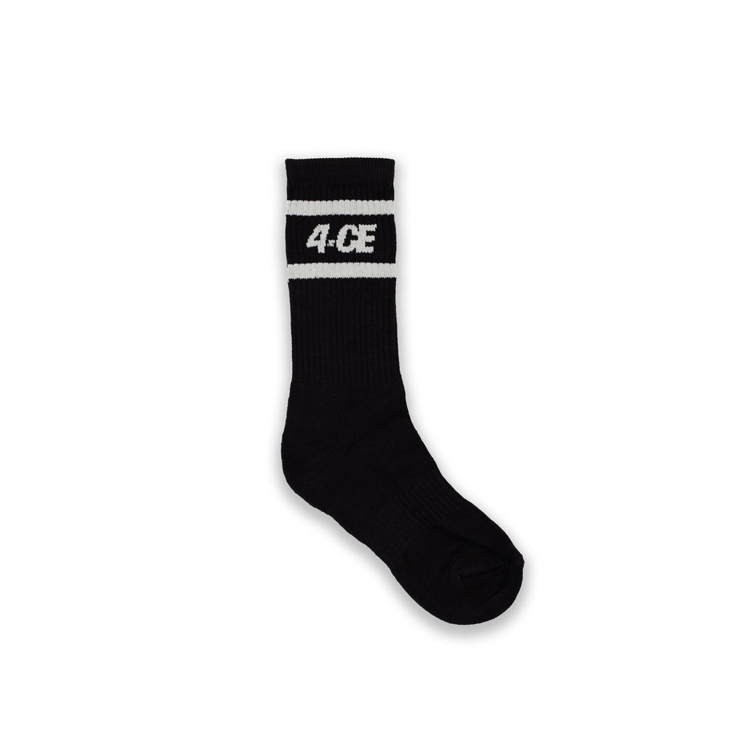 4CE Crew Sock - Black