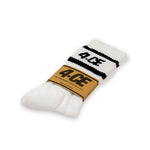 4CE Crew Sock - White