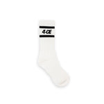 4CE Crew Sock - White
