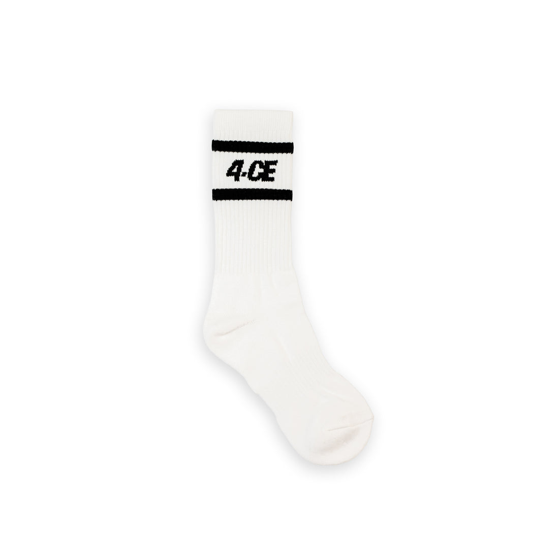 4CE Crew Sock - White